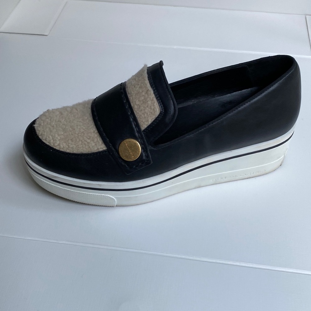 Stella McCartney Binx Shearling Slide, Size 39